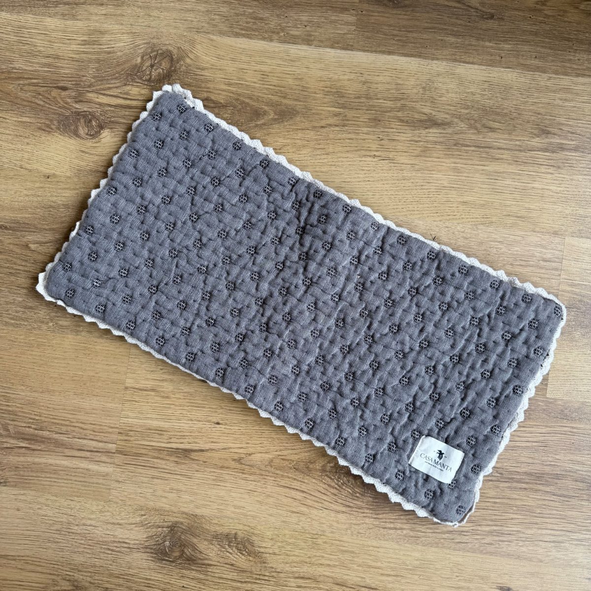 OUTLET Prototyp poszewka na poduszkę szara 30x50cm