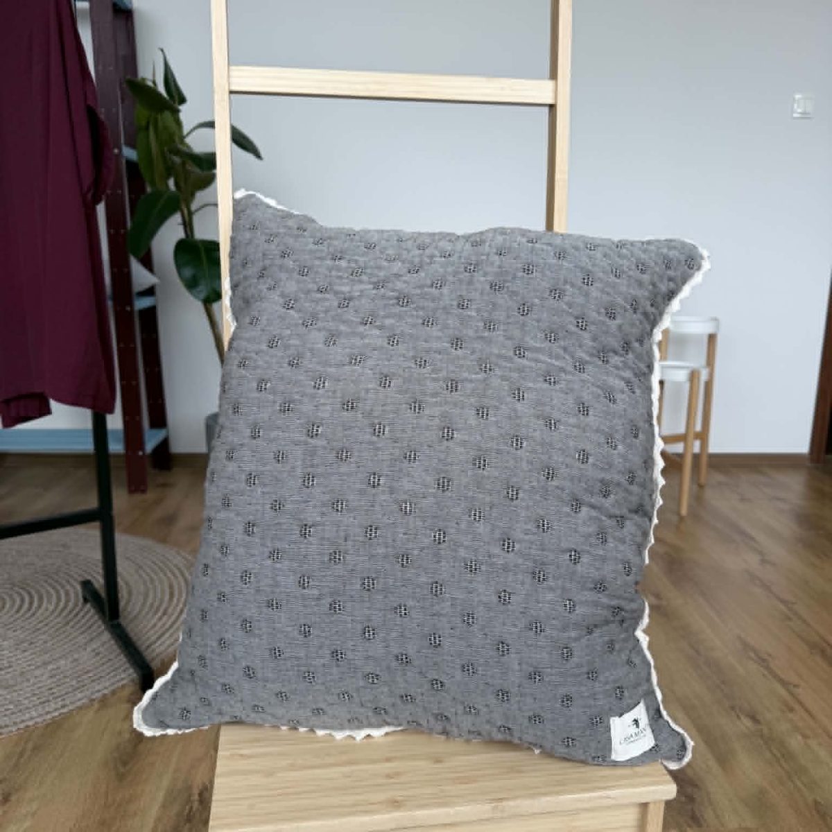 OUTLET Prototyp Poszewka na poduszkę szara 50x50